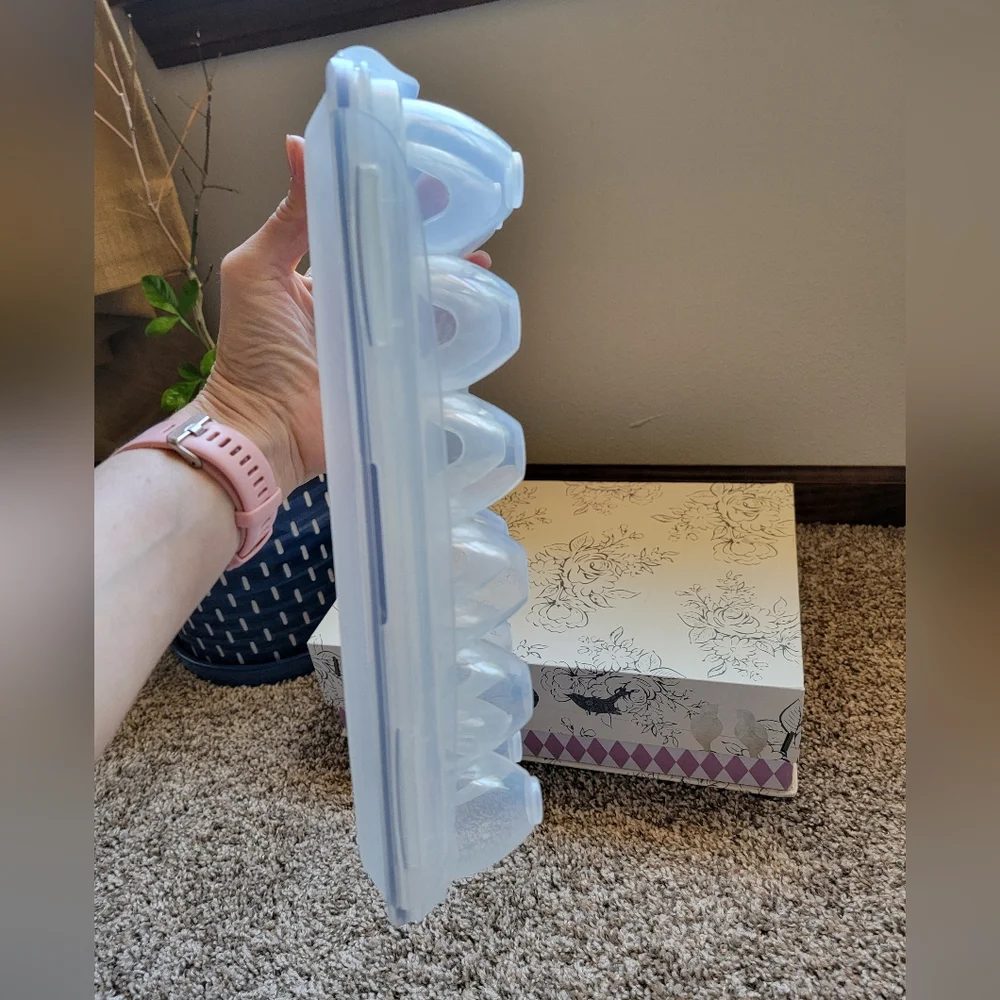 Plastic Egg saver with lid